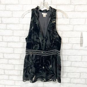 Sundance sleeveless top size Large